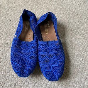 Crochet Toms Slides